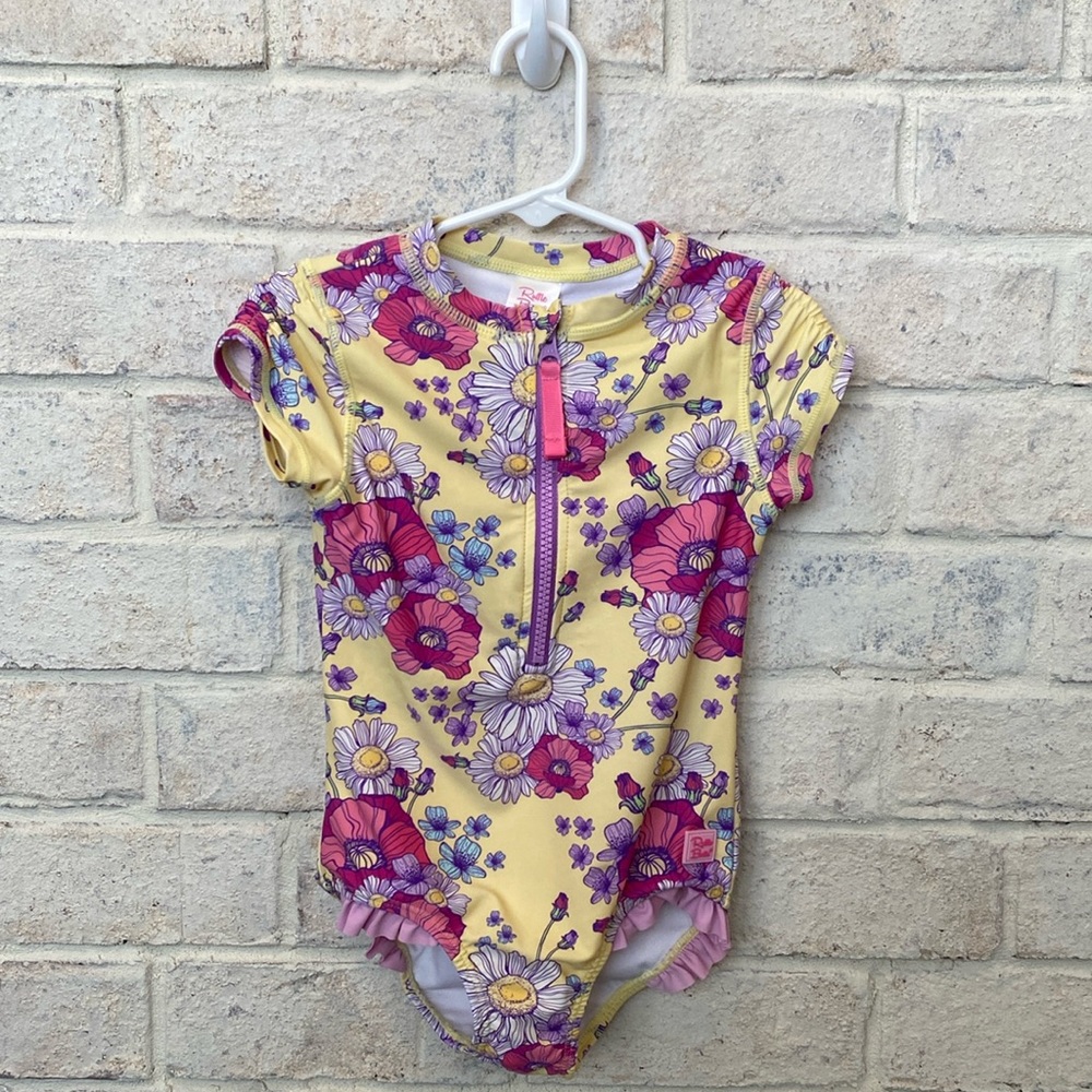 Ruffle Butts girls one piece swimsuit